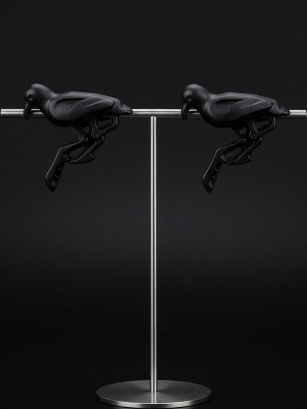 Crow Earrings